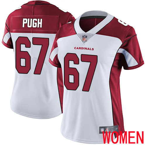 Arizona Cardinals Limited White Women Justin Pugh Road Jersey NFL Football #67 Vapor Untouchable->women nfl jersey->Women Jersey